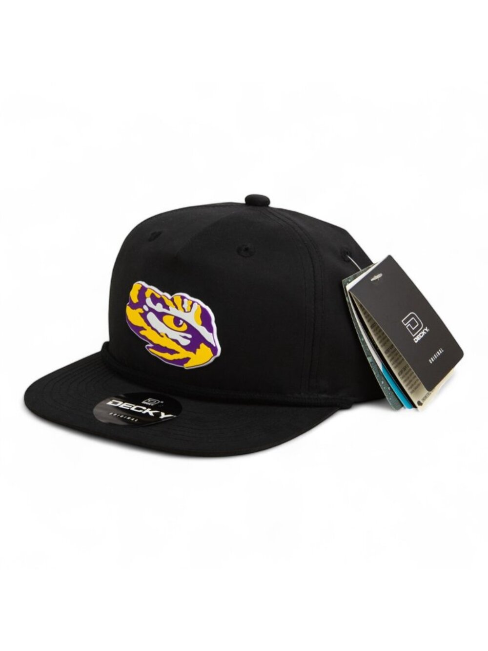 LSU Tiger Eye 3D Classic Rope Hat- Black